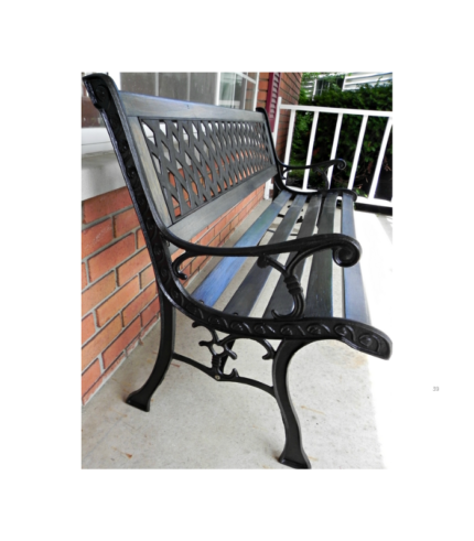 Cast Iron Bench