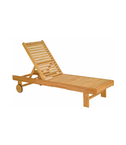 Sun Lounger Wooden