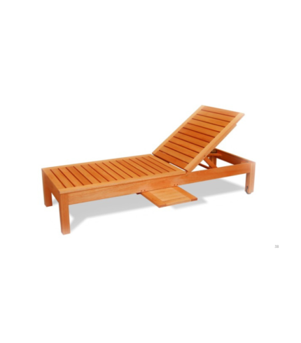 Sun Lounger Wooden